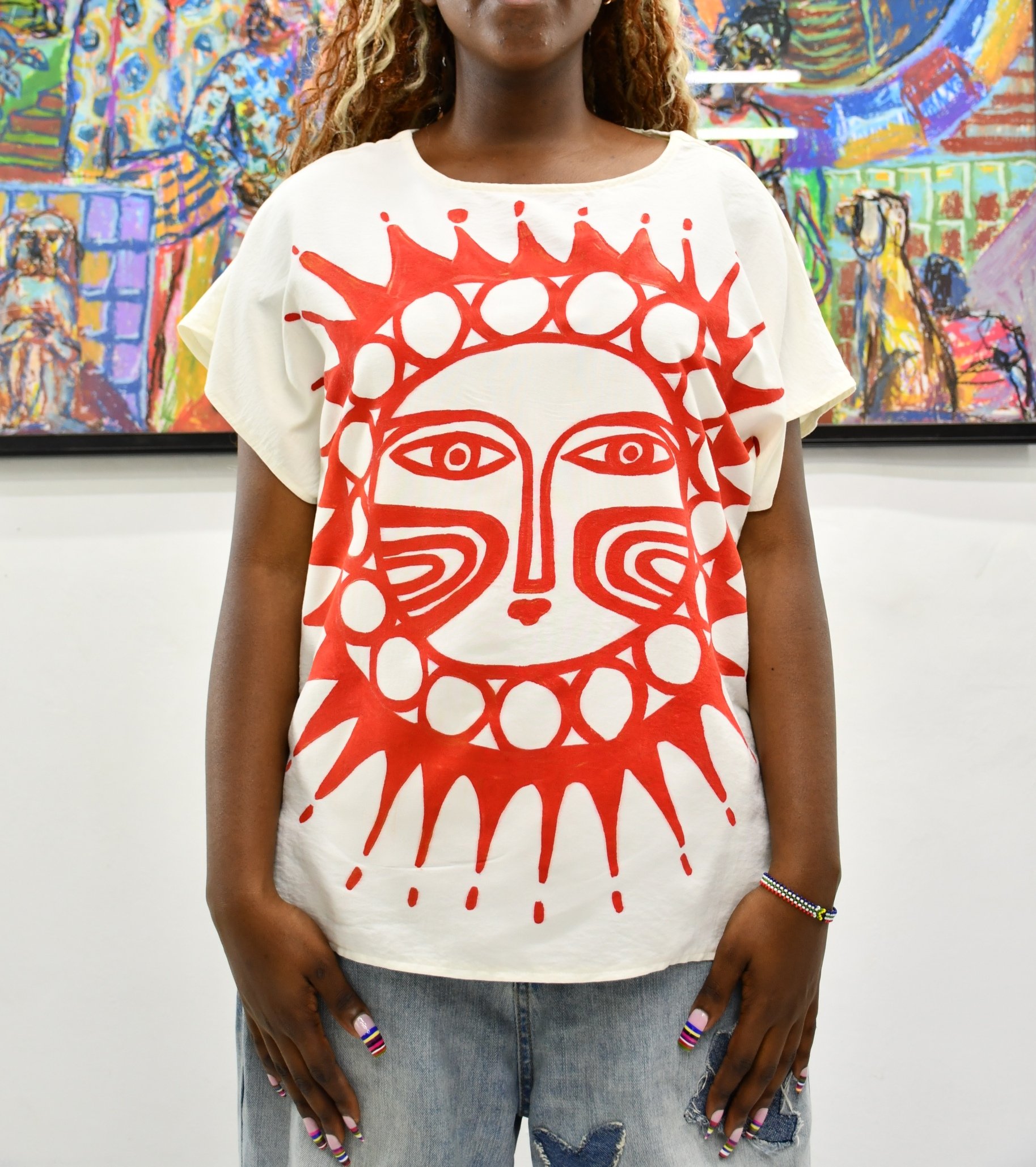 Handpainted shirt
Large