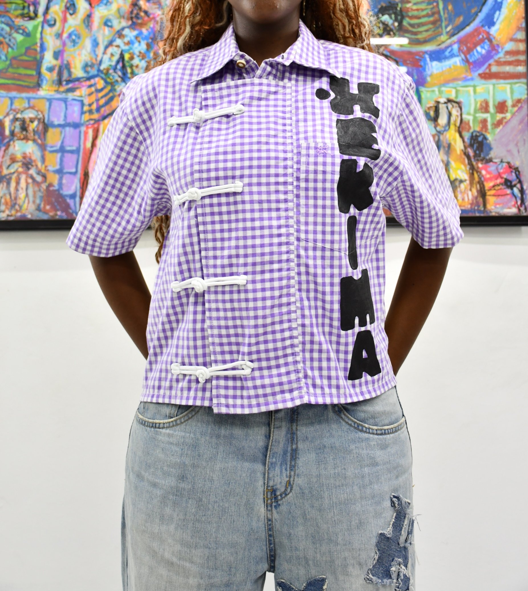 Cheongsam shirt
Small
